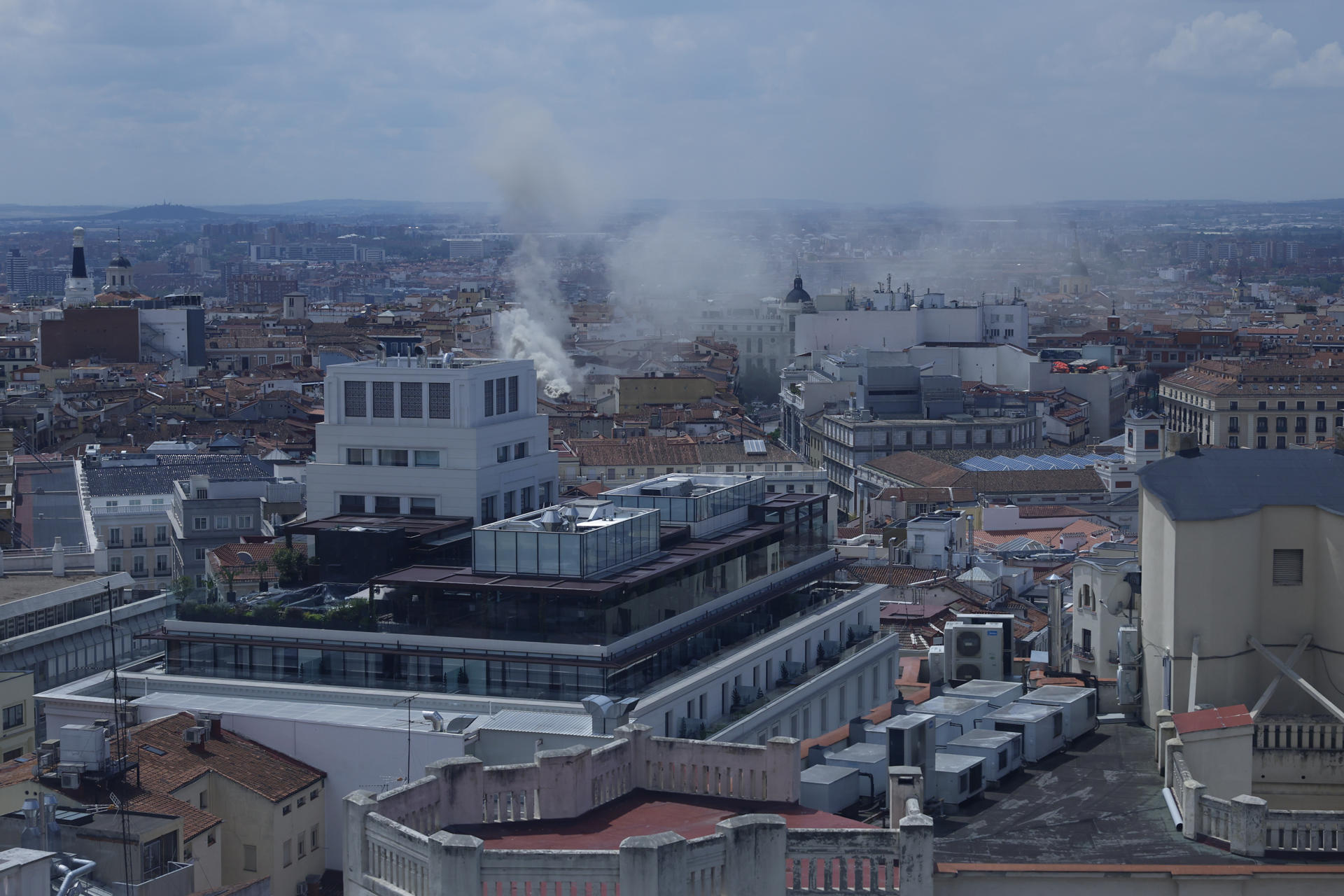 Contaminación en Madrid. EFE/ Mariscal/Archivo