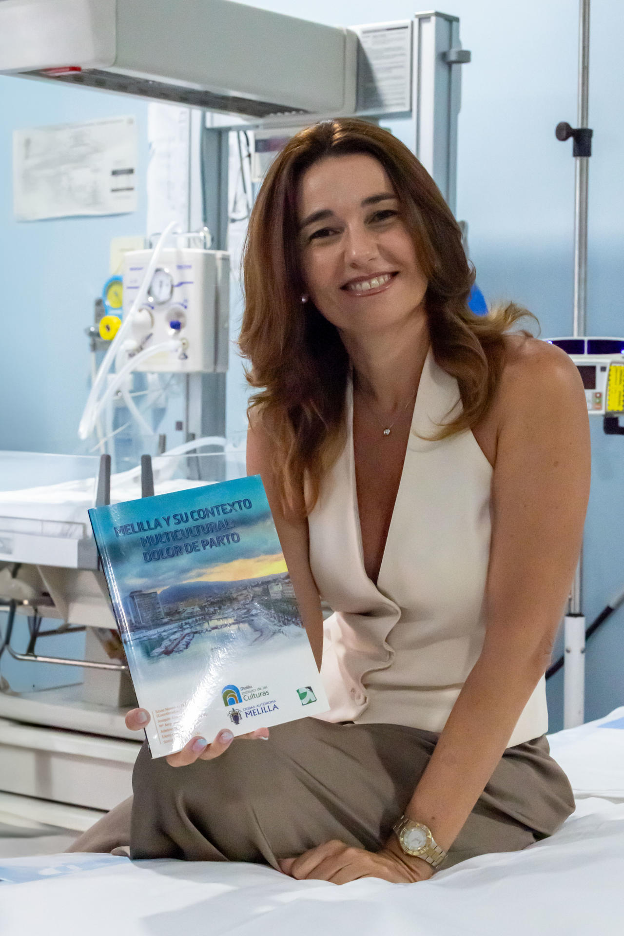 La doctora Silvia Navarro durante una entrevista con la Agencia EFE. EFE/ Giner