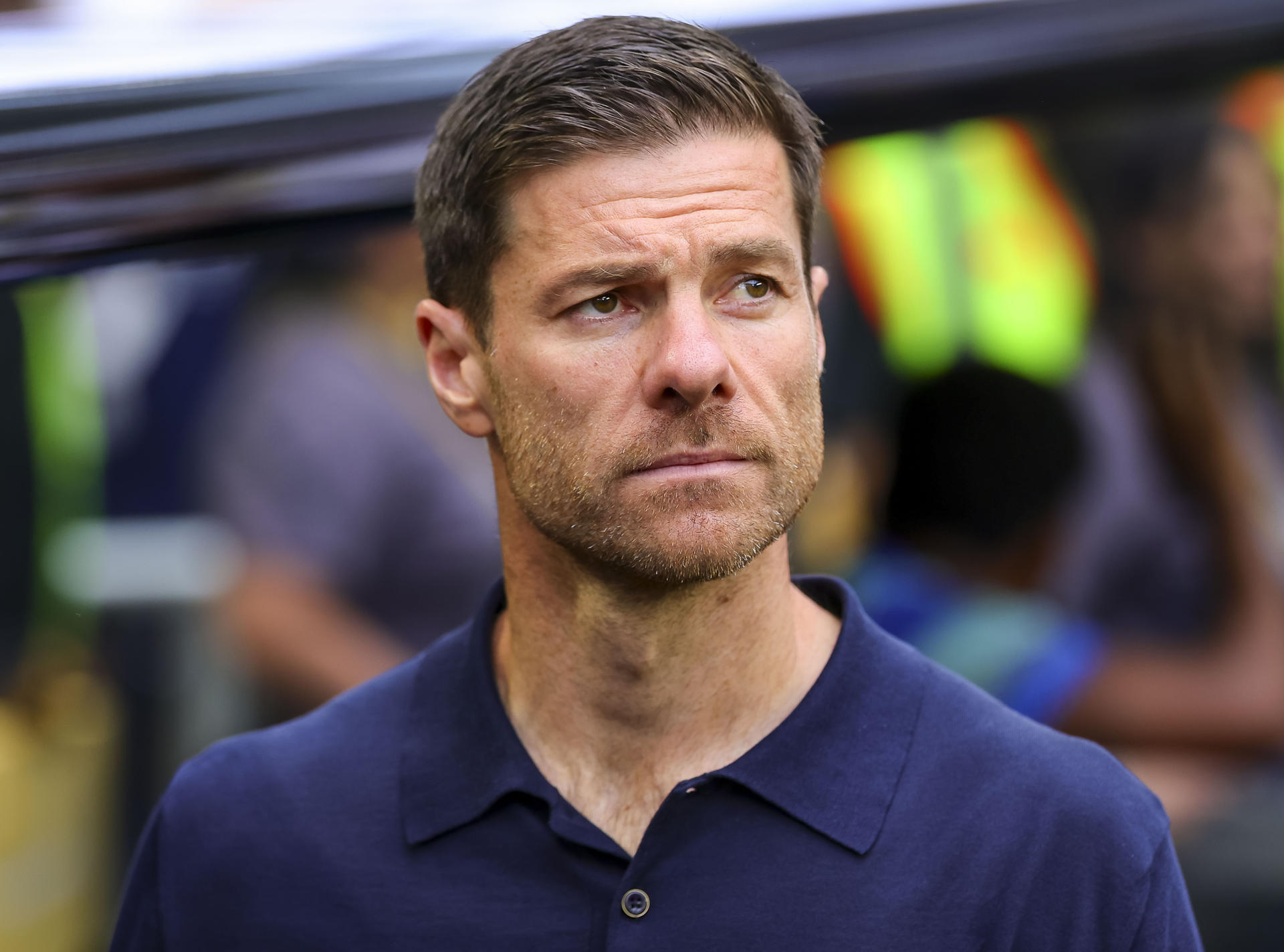 El entrenador del Real Madrid, Xabi Alonso, debe reconstruir su defensa para el partido de semifinales del Mundial de Clubes por la expulsión del central nerlandés Dean Huijsen. EFE/EPA/CRISTOBAL HERRERA-ULASHKEVICH