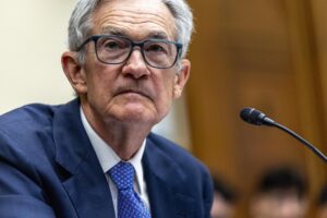 El presidente de la Reserva Federal (Fed), Jerome Powell, en una foto de archivo. EFE/EPA/SHAWN THEW