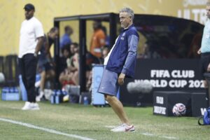Luis Enrique, entrenador del Paris Saint-Germain. EFE/EPA/ERIK S. LESSER