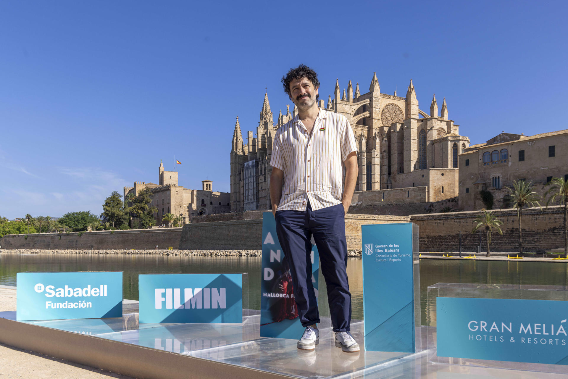 El director español Rodrigo Sorogoyen recibirá hoy el premio Master of Cinema del Atlàntida Mallorca Film Fest en la primera jornada del certamen cinematográfico que presentará 8 largometrajes y 18 conciertos en esta edición. EFE/ Cati Cladera