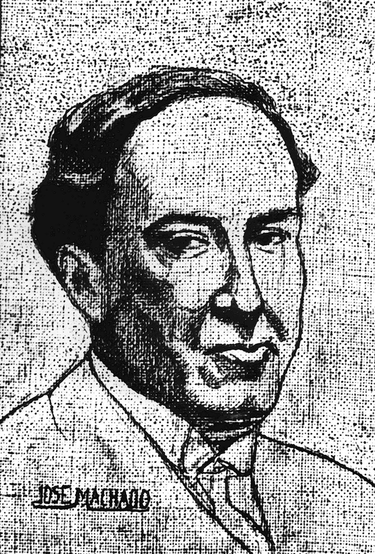 Se cumplen 150 años del nacimiento de Antonio Machado (1875-1939). En la imagen, un retrato del poeta y dramaturgo sevillano pintado por su hermano Manuel, también escritor. Efe/Archivo