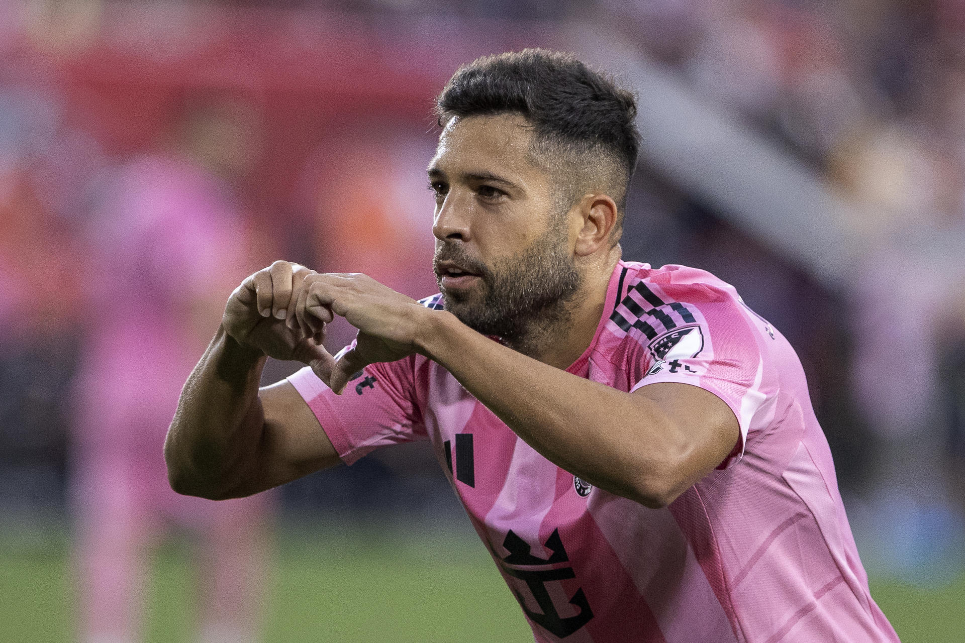 Jordi Alba, jugador español del Inter Miami. EFE/Ángel Colmenares