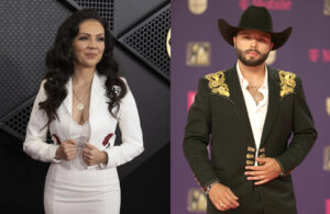 Combo de fotografías de archivo de los cantantes Lupita Infante (i) y Leonardo Aguilar. EFE/ Armando Arorizo/Marlon Pacheco