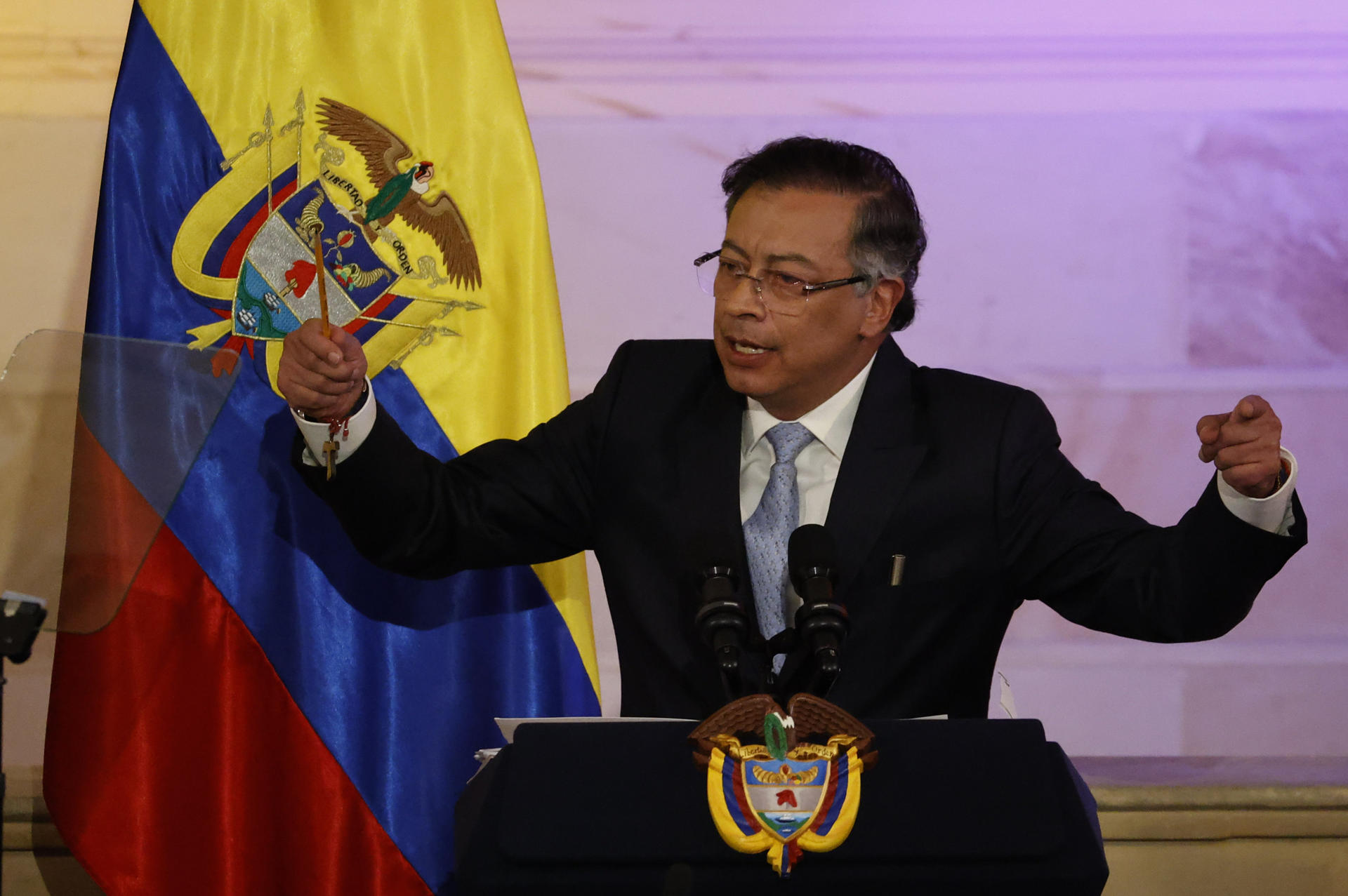El presidente de Colombia, Gustavo Petro. EFE/ Mauricio Dueñas Castañeda