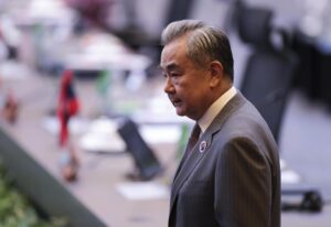 Kuala Lumpur (Malaysia), 10/07/2025.- Chinese Foreign Minister Wang Yi attends the 26th ASEAN Plus Three Foreign Ministers' Meeting at the 58th Association of Southeast Asian Nations (ASEAN) Foreign Ministers' Meetings in Kuala Lumpur, Malaysia, 10 July 2025. (Malasia) EFE/EPA/HASNOOR HUSSAIN / POOL