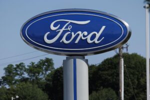 Imagen de archivo del logo de Ford. EFE/EPA/CJ GUNTHER