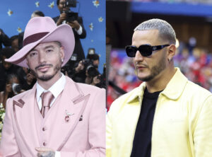 Combo de fotografías de archivo del cantante colombiano J Balvin (i) y el productor francés DJ Snake. EFE/ Justin Lane/caroline Brehman ARCHIVO
