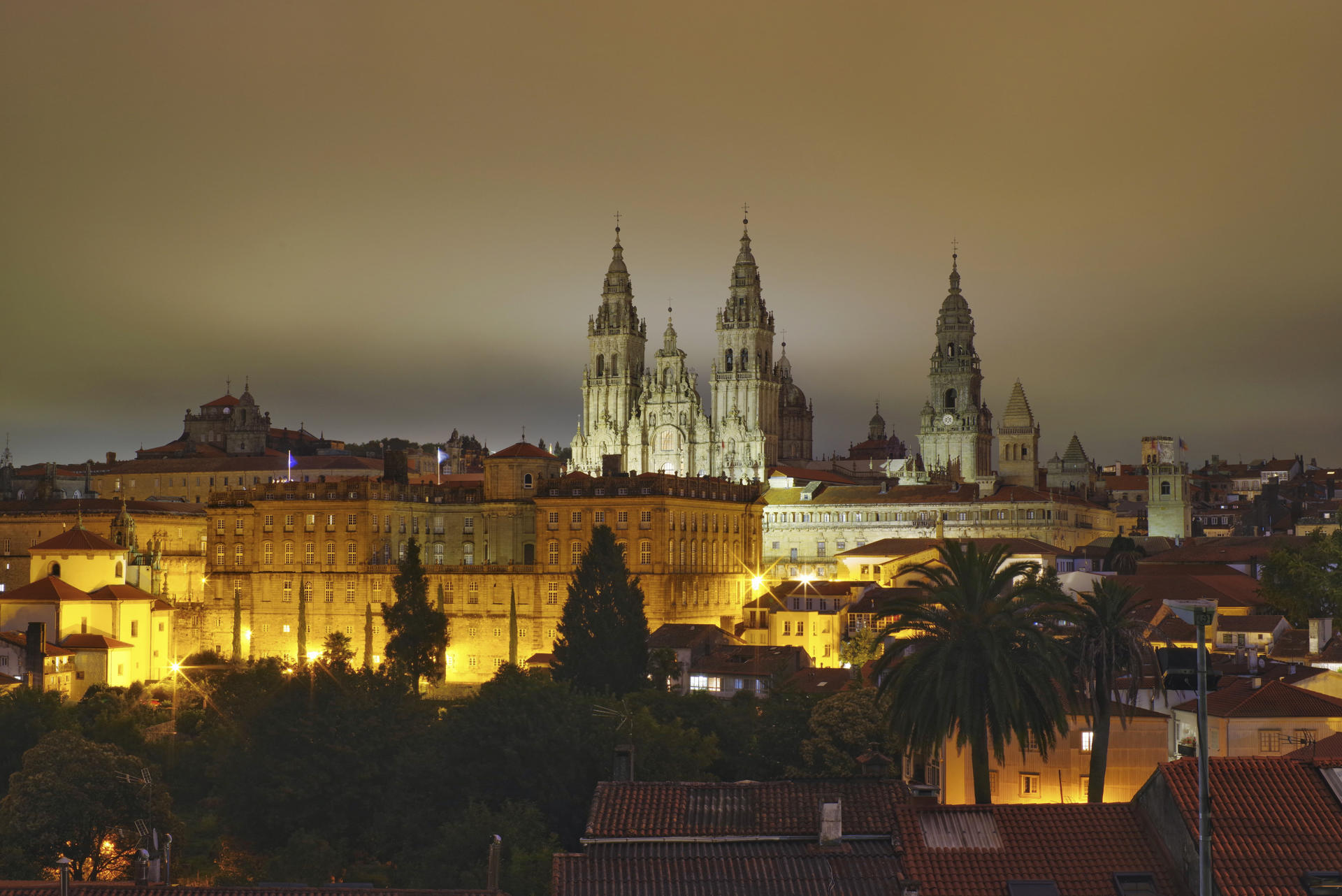 Imagen cedida por la oficina técnica del concurso para iluminar Santiago de Compostela. EFE/Concurso internacional de iluminación entorno Catedral De Santiago/SOLO USO EDITORIAL/SOLO DISPONIBLE PARA ILUSTRAR LA NOTICIA QUE ACOMPAÑA (CRÉDITO OBLIGATORIO)
