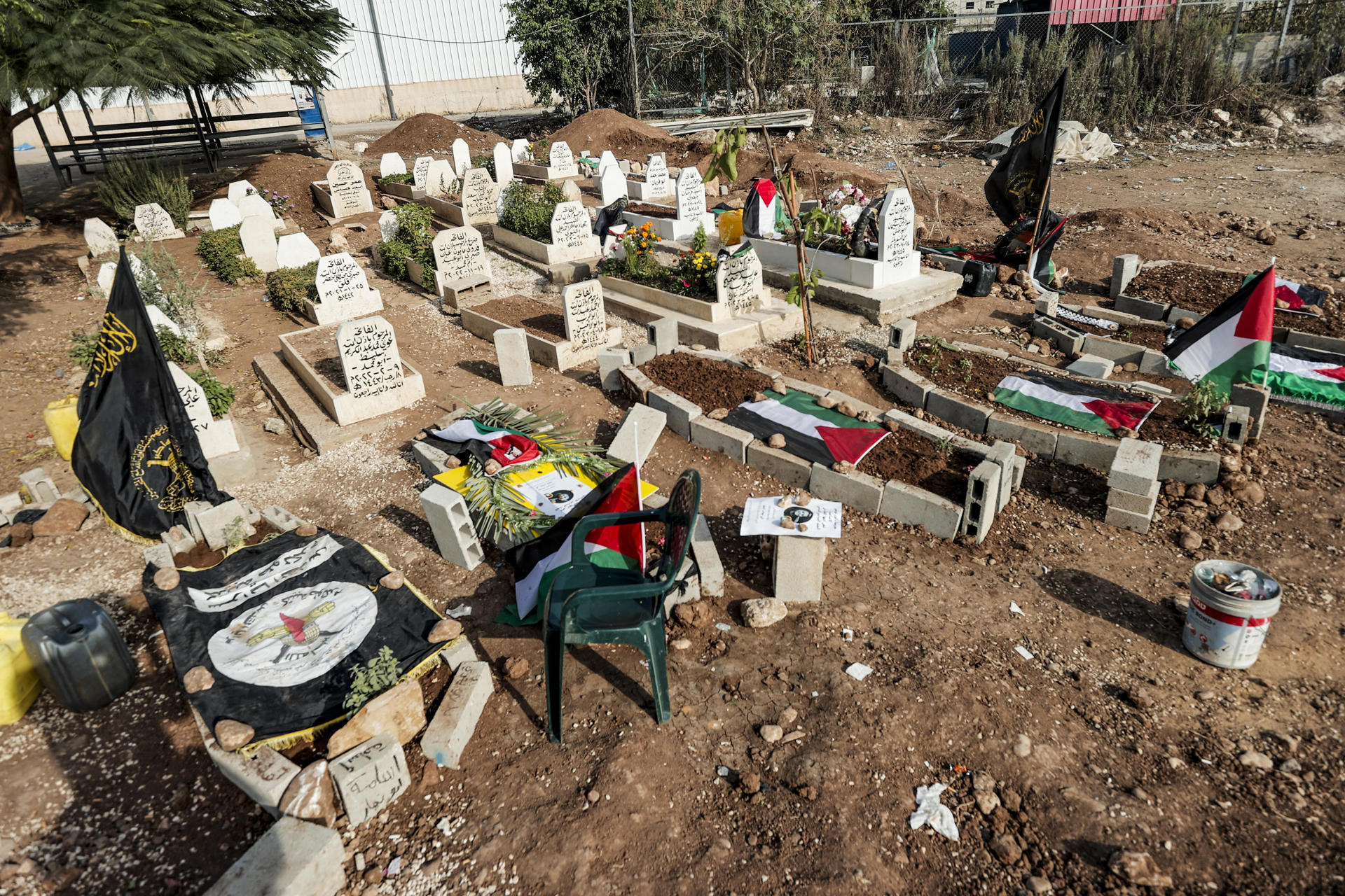 Foto archivo. Cementerio en Tulkarem (Cisjordania). EFE/ Manuel Bruque