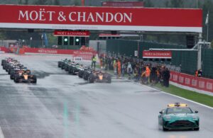 Salida del Gran Premio de Bélgica Men el circuito de Spa-Francorchamps EFE/EPA/OLIVIER MATTHYS