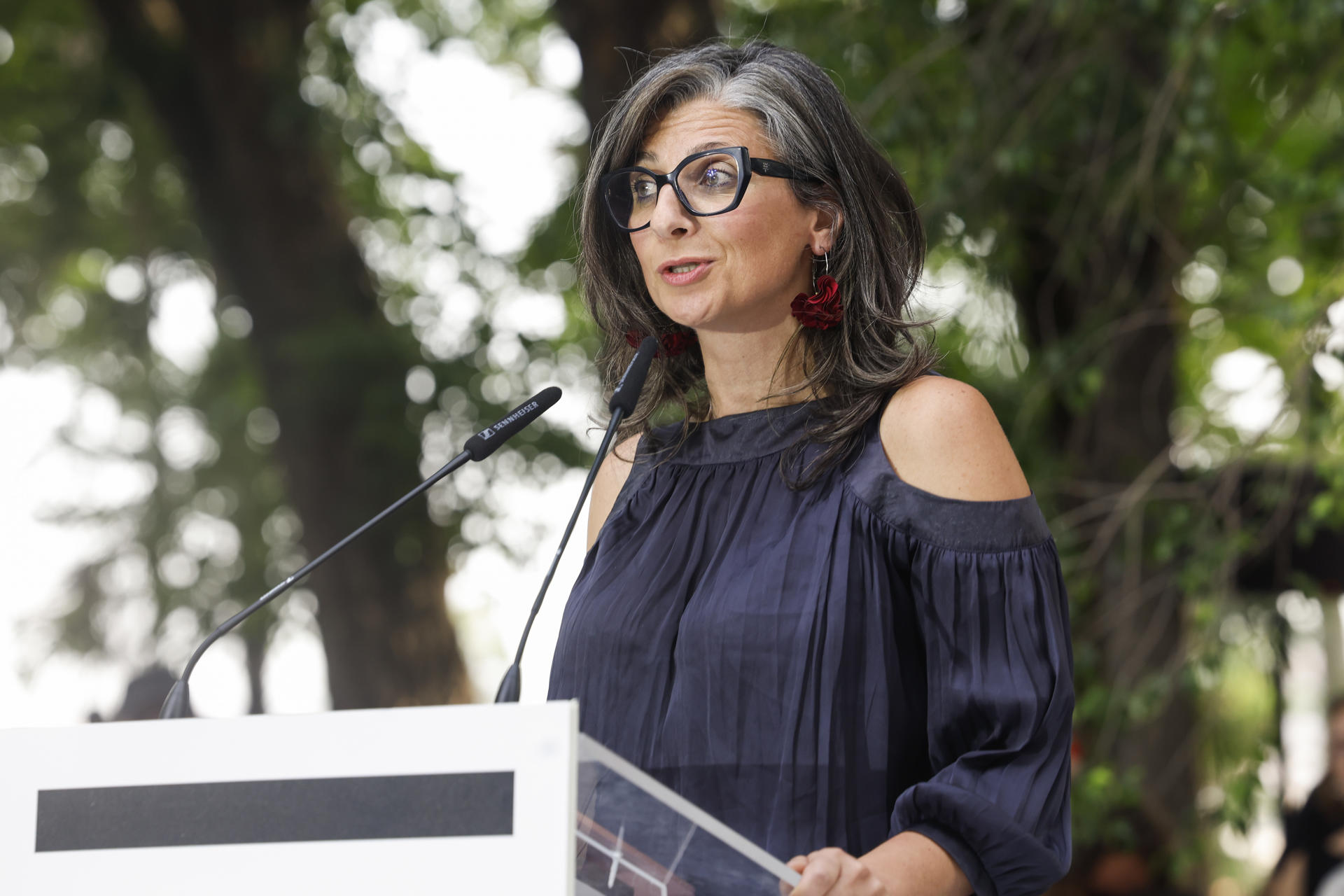 La relatora especial de las Naciones Unidas para los Territorios Palestinos, Francesca Albanese, en una imagen de archivo.EFE/ J.P.Gandul