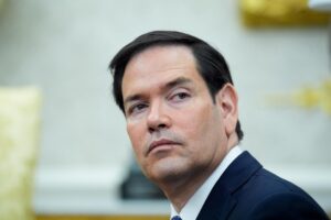 El secretario de Estado de EE.UU., Marco Rubio. EFE/EPA/YURI GRIPAS / POOL