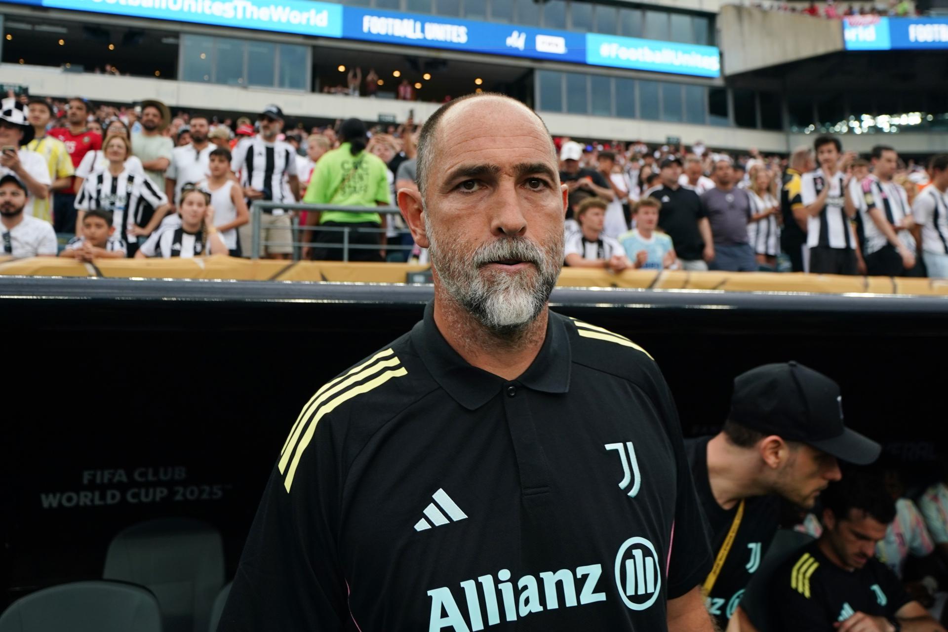Fotografía de archivo de Igor Tudor, entrenador de la Juventus. EFE/WILL OLIVER