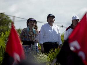 Los esposos y copresidentes de Nicaragua, Daniel Ortega y Rosario Murillo, en una foto de archivo. EFE/. Stringer