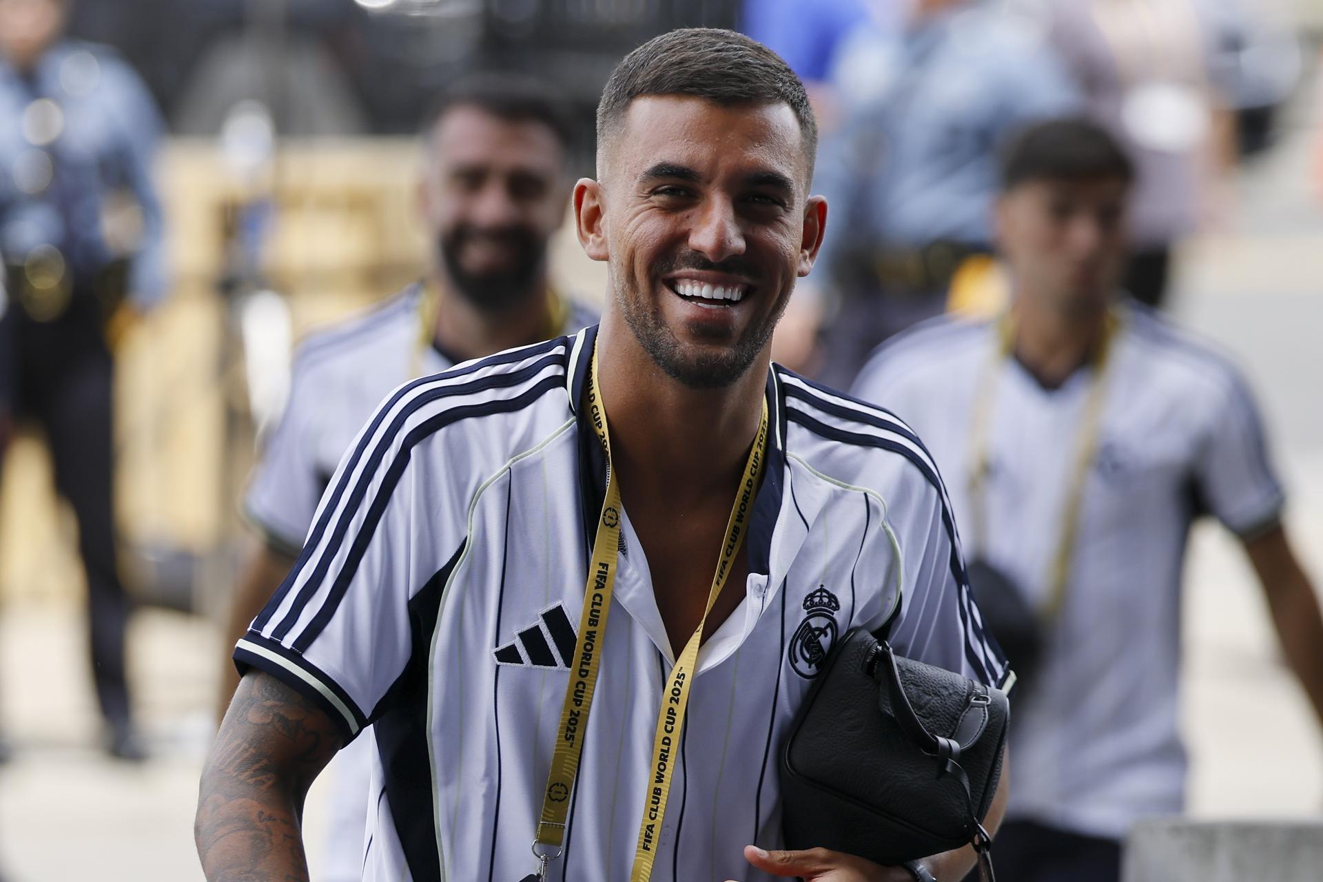 El jugador del Real Madrid, Dani Ceballos, llega al estadio el pasado día 9 para el partido ante el PSG correspondiente el Mundial de Clubes. EFE/EPA/CJ GUNTHER