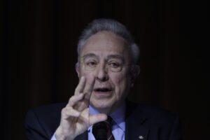 Fotografía de archivo del representante permanente de México ante la ONU, Héctor Vasconcelos. EFE/Sáshenka Gutiérrez