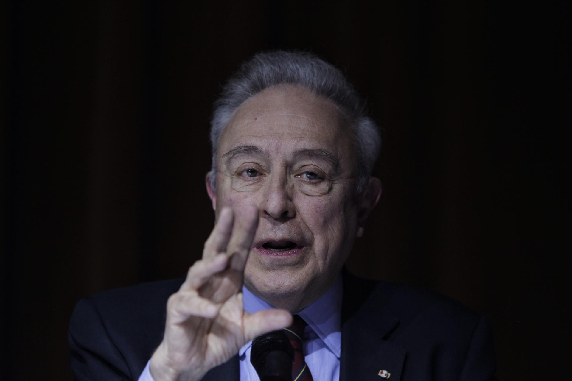 Fotografía de archivo del representante permanente de México ante la ONU, Héctor Vasconcelos. EFE/Sáshenka Gutiérrez