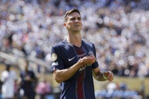 El español Fabián Ruiz, jugador del PSG. EFE/EPA/CJ GUNTHER
