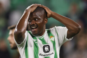 El centrocampista del Betis William Carvalho, en el estadio Benito Villamarín, en Sevilla en foto de archivo de /José Manuel Vidal