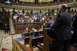 Pleno del Congreso de los diputados. EFE/Mariscal