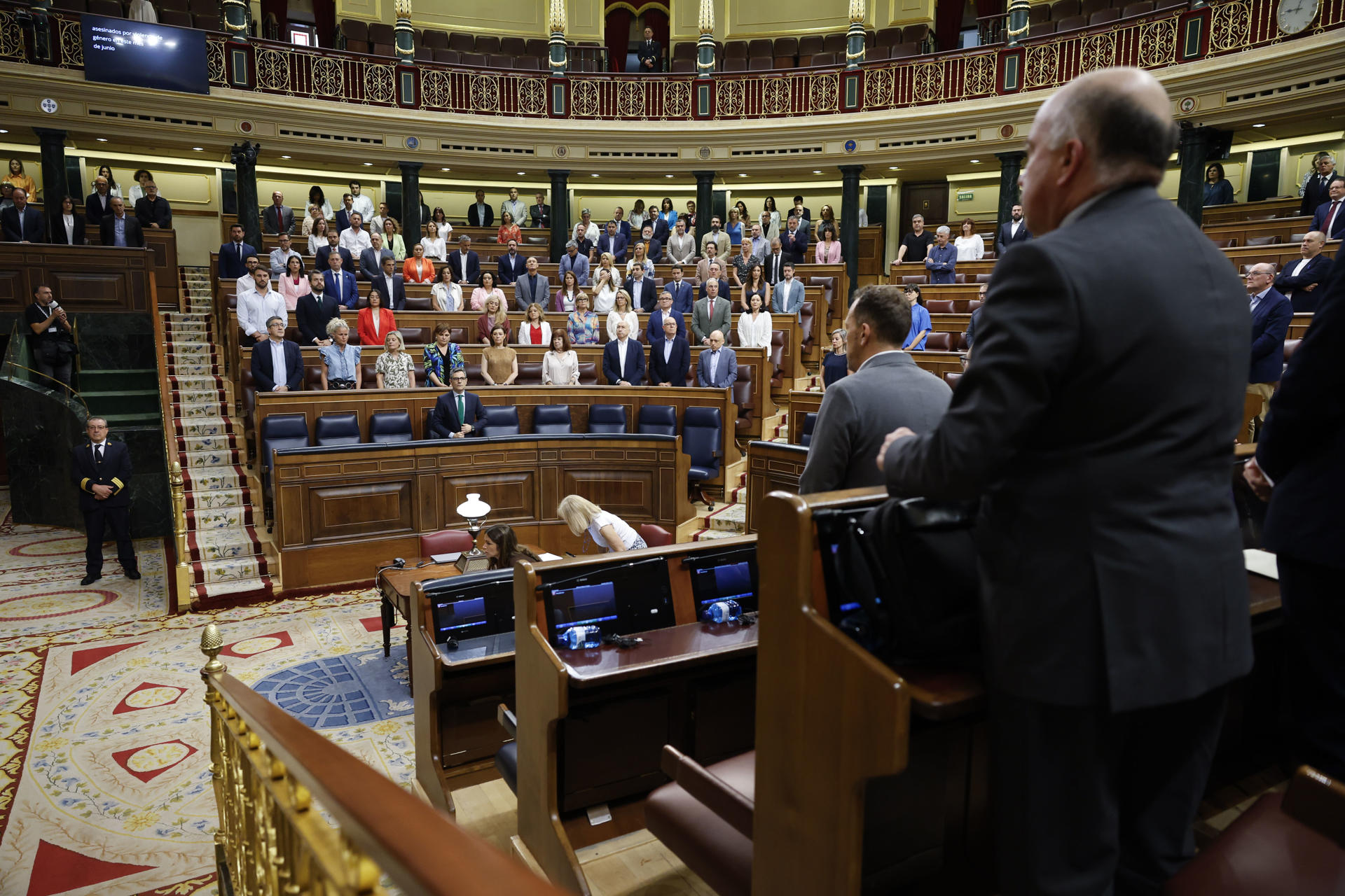 Pleno del Congreso de los diputados. EFE/Mariscal