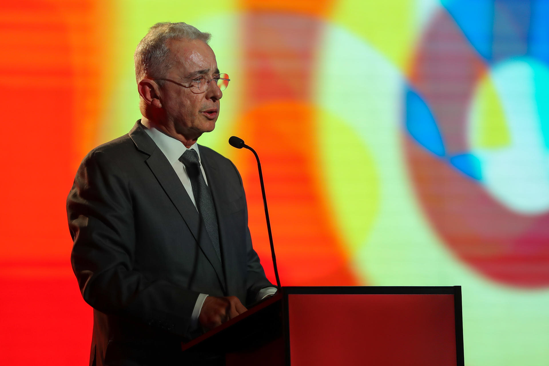 Foto de archivo del expresidente de Colombia Álvaro Uribe. EFE/ José Jácome