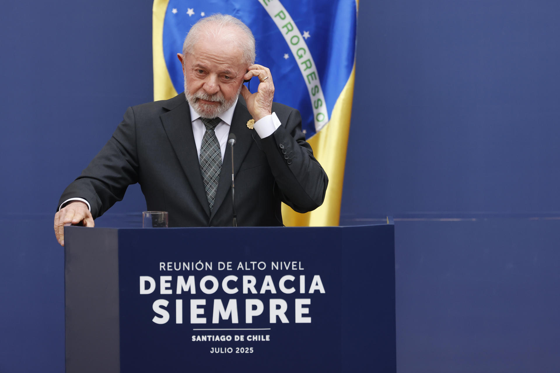 El presidente de Brasil, Luiz Inácio Lula da Silva. EFE/ Elvis González