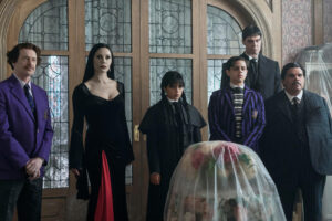 El 6 de agosto llega a Netflix la continuación de ‘Miércoles’, amparada por el éxito sin precedentes de su primera temporada, la más vista en la plataforma junto con la surcoreana ‘El Juego del Calamar’. EFE/Jonathan Hession/Netflix © 2025