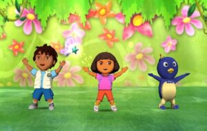 Fotografía de archivo facilitada por 2K Play de una imagen de Dora Exploradora. EFE/SÓLO USO EDITORIAL
