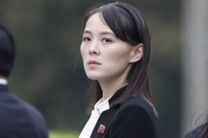Kim Yo-jong, hermana del líder norcoreano, Kin Jong-un, en una foto de archivo. EFE/EPA/JORGE SILVA / POOL