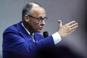 El canciller alemán, Friedrich Merz. EFE/EPA/FILIP SINGER
