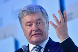 El expresidente y líder de la oposición ucraniana Petró Poroshenko. EFE/EPA/ADAM WARZAWA POLAND OUT[POLAND OUT]
