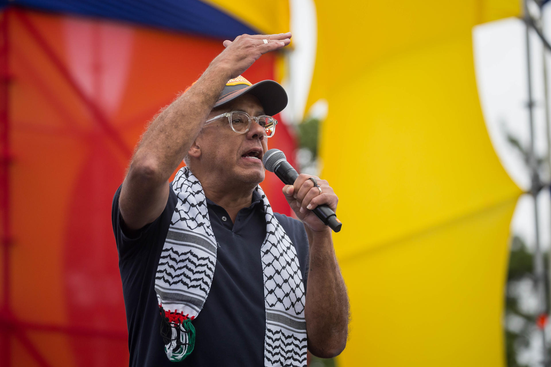 Foto de archivo del presidente de la Asamblea Nacional venezolana, Jorge Rodríguez. EFE/ Miguel Gutiérrez