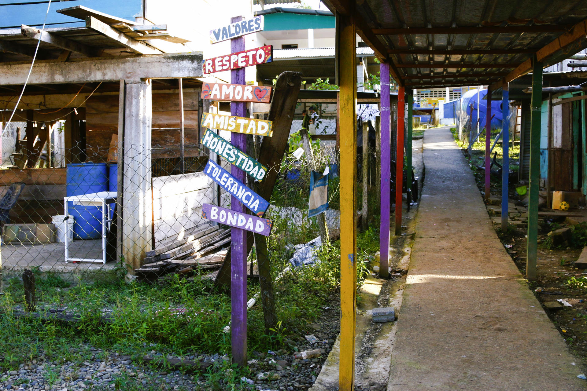 Fotografía del 19 de junio de 2025 del pueblo indígena de Bajo Chiquito, cerca a la selva del Darién (Panamá). EFE/ Moncho Torres
