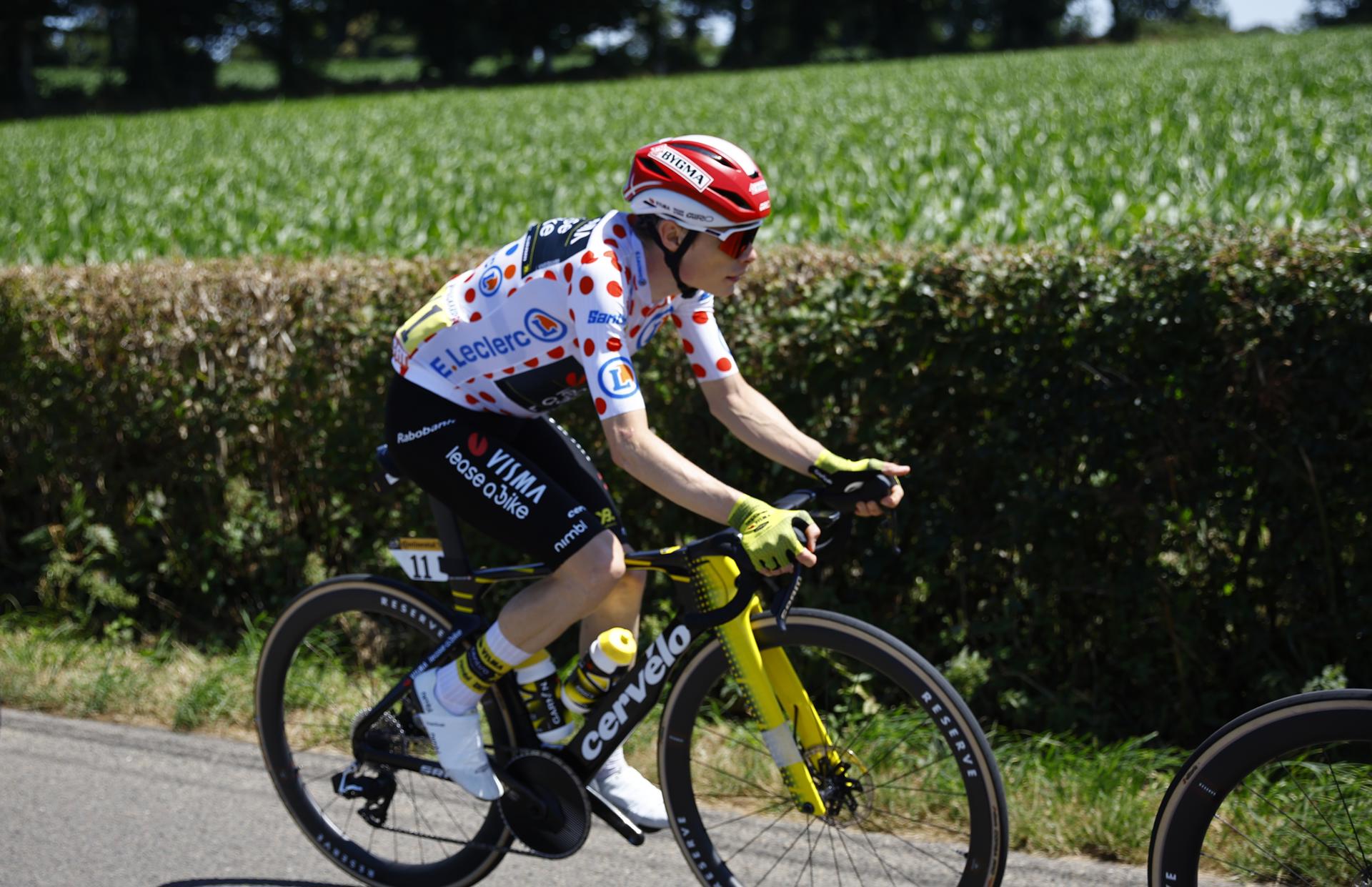 Jonas Vingegaard. EFE/EPA/MARTIN DIVISEK