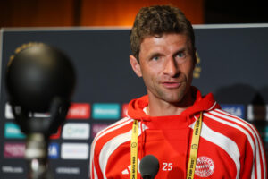 Foto de archivo del jugador de Bayern Munich Thomas Müller. EFE/Juan Ignacio Roncoroni