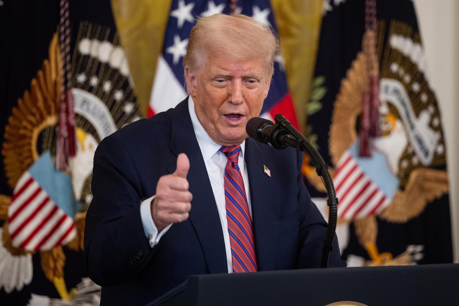 El presidente de EE.UU., Donald Trump. EFE/EPA/FRANCIS CHUNG / POOL