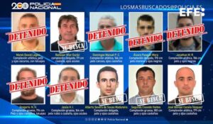 Policía Nacional ha detenido en Madrid a Álvaro Pasquín Mora, conocido como el fugitivo de los tatuajes, buscado por un delito de abuso sexual cometido en la capital en 2017 que prescribía en diez días, por lo que permanecía escondido en un cobertizo desde hace cinco años. Según informa la Dirección General de la Policía Nacional, la colaboración ciudadana ha sido fundamental para su arresto porque tras agotar las vías de la investigación, los agentes de la sección de Fugitivos decidieron incluirlo en la lista de los diez más buscados para obtener alguna pista. EFE/Policía Nacional *****SOLO USO EDITORIAL/SOLO DISPONIBLE PARA ILUSTRAR LA NOTICIA QUE ACOMPAÑA (CRÉDITO OBLIGATORIO) *****