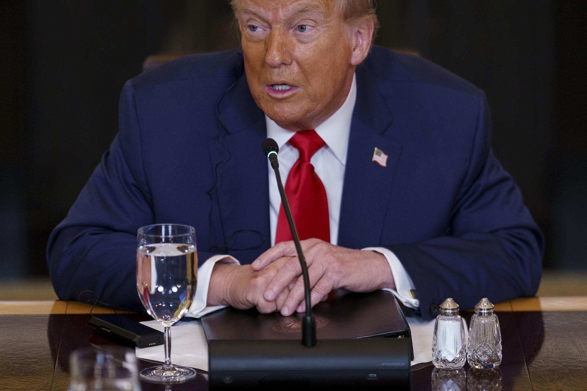 El presidente de Estados Unidos, Donald Trump. EFE/Will Oliver