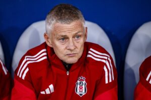 El técnico noruego Ole Gunnar Solskjaer, que ha sido destituido como entrenador del Besiktas, tras no lograr el acceso a la fase liga de la Liga Conferencia. EFE/EPA/JEAN-CHRISTOPHE BOTT