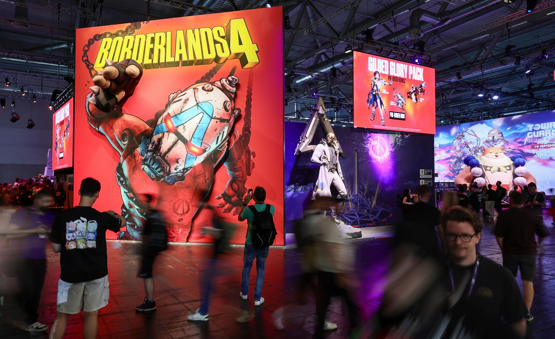 Gamescom en Colonia, Alemania. EFE/EPA/RONALD WITTEK
