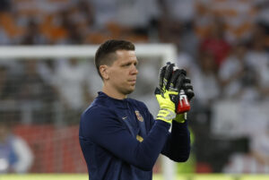 El guardameta polaco del FC Barcelona, Wojciech Szczesny, convocado por primera vez esta temporada para el partido frente al Rayo Vallecano. EFE / Julio Muñoz.
