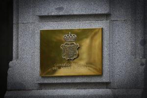 Imagen de archivo de la fachada de la sede del Consejo General del Poder Judicial (CGPJ) en Madrid. EFE/ Rodrigo Jiménez