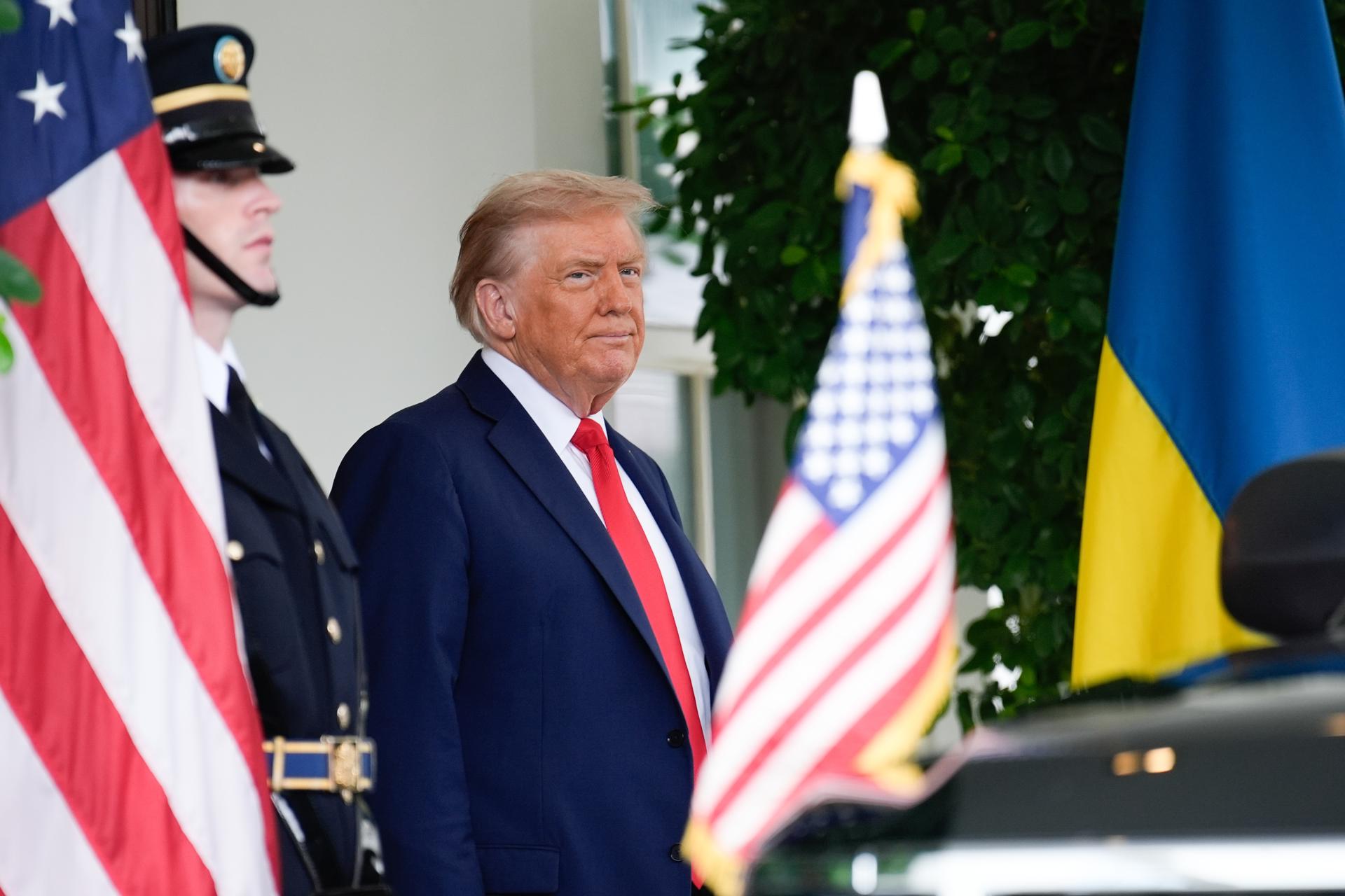 El presidente de Estados Unidos, Donald Trump. EFE/Yuri Gripas