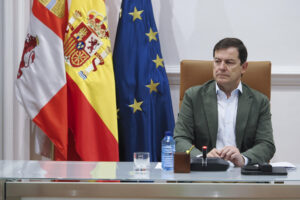 Imagen de archivo del presidente de la Junta de Castilla y León, Alfonso Fernández Mañueco. EFE/R.GARCÍA