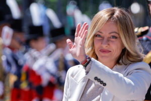 Foto archivo. La primera ministra italiana, Giorgia Meloni. EFE/Juan Ignacio Roncoroni