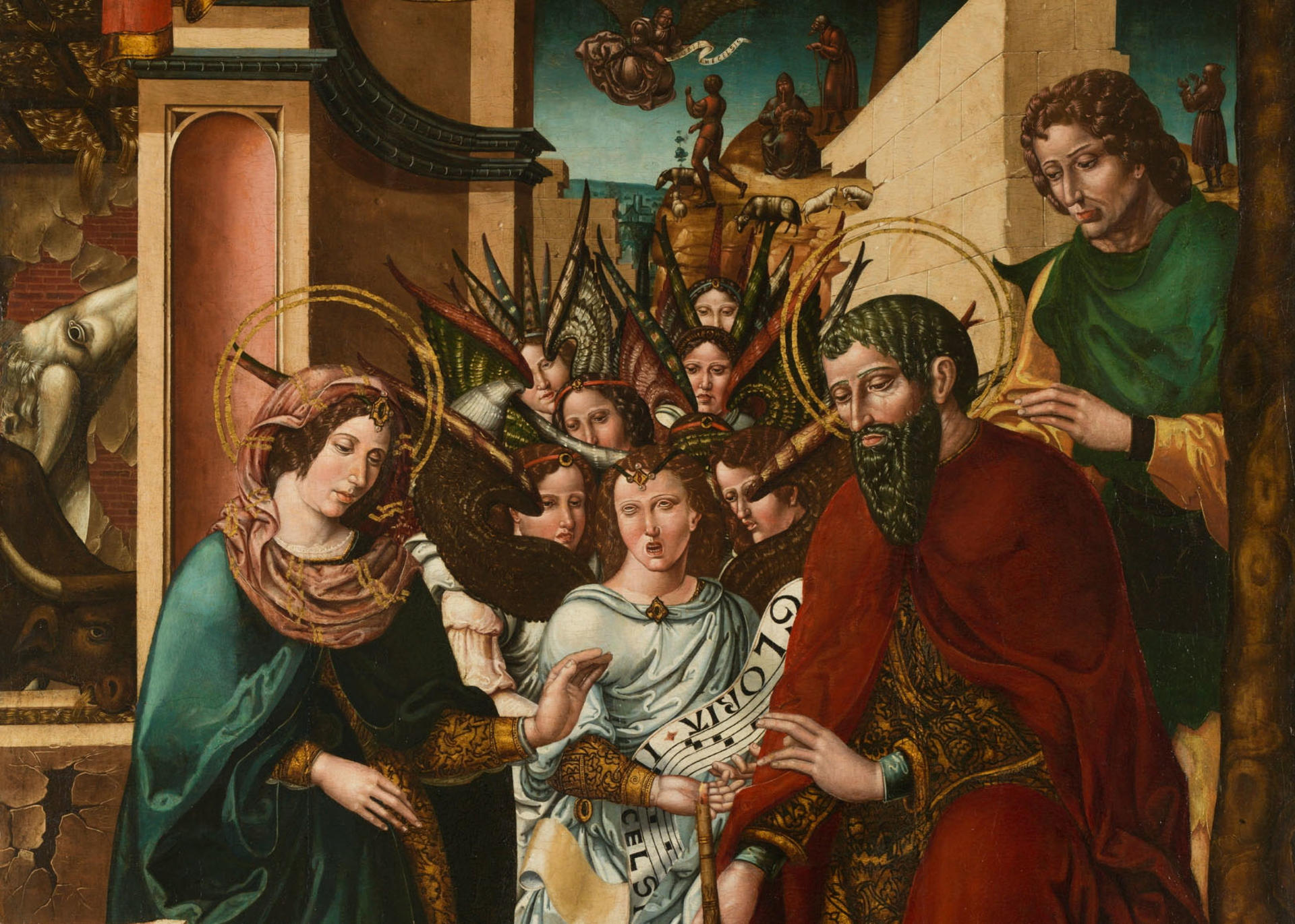 El Gobierno aragonés ha expresado este miércoles su cautela en torno a la supuesta salida ilegal de una tabla del retablo mayor del Monasterio de Sijena, 'La Natividad', que se expone actualmente en el Museo del Prado. EFE/Museo del Prado -SOLO USO EDITORIAL/SOLO DISPONIBLE PARA ILUSTRAR LA NOTICIA QUE ACOMPAÑA (CRÉDITO OBLIGATORIO)-