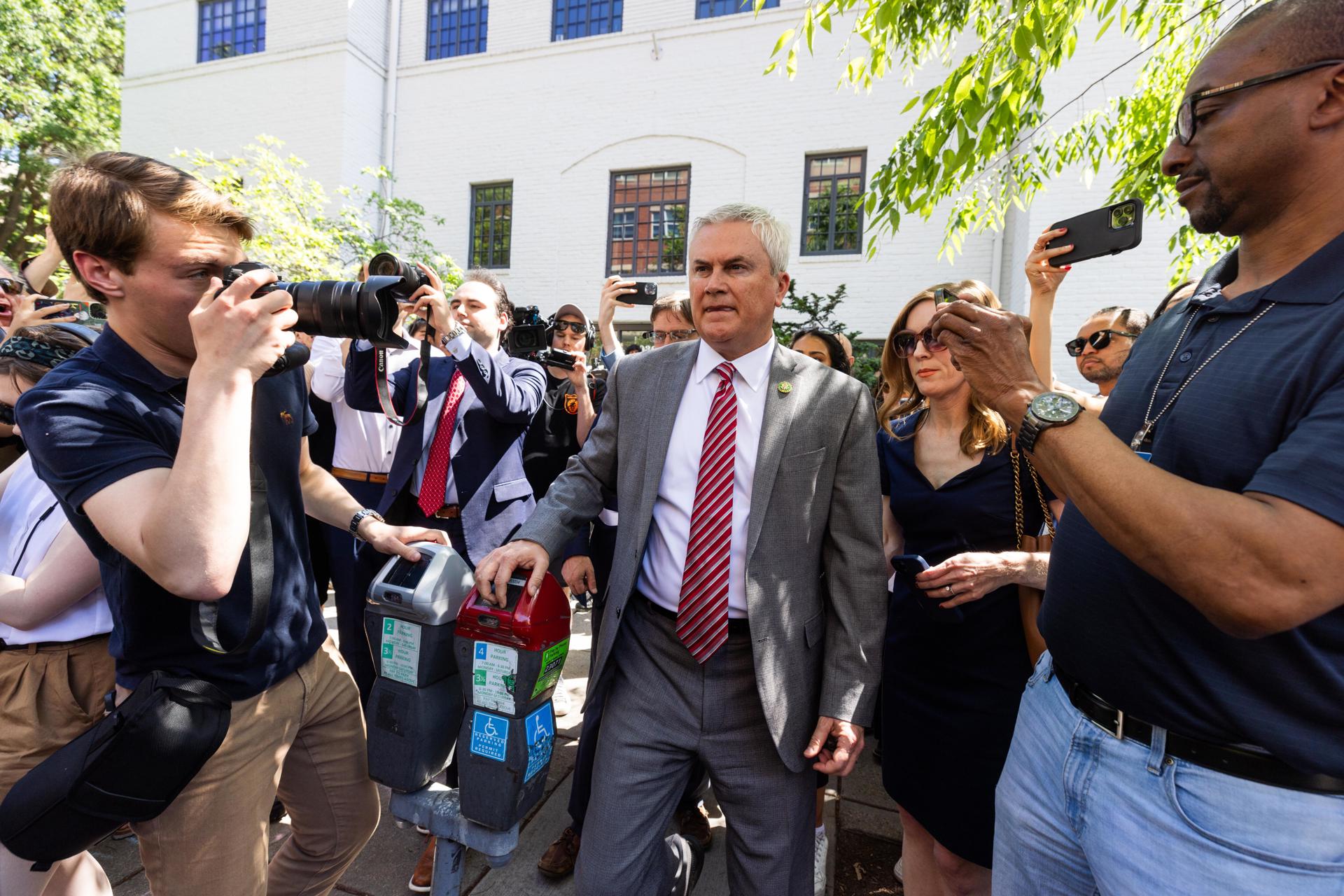 Fotografía de archivo de James Comer, el congresista republicano de Tenessee que preside el Comité de Supervisión y Reforma Gubernamental de la Cámara de Representantes. EFE/JIM LO SCALZO